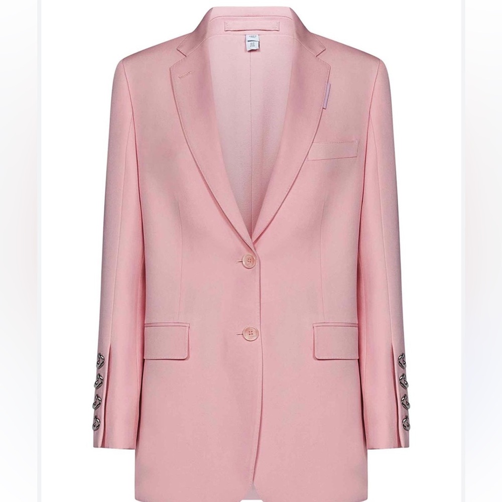 Burberry chain-link detail blazer